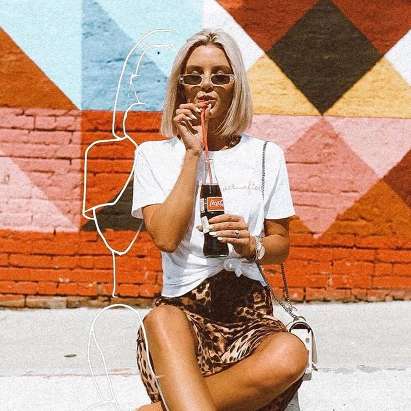 zeroUV Retro 1990's Thin Rectangle Fashion Sunglasses C547 Sunglasses Lavender Black Smoke,Black Lavender,Clear Green,Smoke Smoke,White Smoke