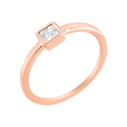 Bids.com 14K Rose Gold Plated .925 Sterling Silver 1/20 cttw Miracle Set Diamond Promise Ring (J-K Color, I1-I2 Clarity) - Size 6 Rings White Smoke 8 / Rose.Sterling Silver,7 / Rose.Sterling Silver,6 / Rose.Sterling Silver