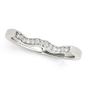 Bids.com 14k White Gold Wavy Style Diamond Wedding Ring (1/15 cttw) Rings White Smoke 3 / White Gold,3.5 / White Gold,4 / White Gold,4.5 / White Gold,5 / White Gold,5.5 / White Gold,6 / White Gold,6.5 / White Gold,7 / White Gold,7.5 / White Gold,8 / White Gold,8.5 / White Gold,9 / White Gold