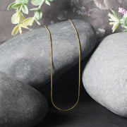 Bids.com 14k Yellow Gold Round Snake Chain 0.7mm Necklaces Dark Slate Gray 16 / Yellow Gold,18 / Yellow Gold,20 / Yellow Gold,One / Yellow Gold