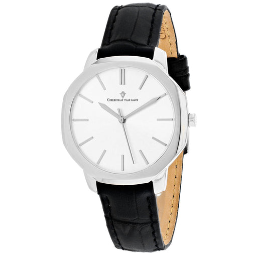 Bids.com Christian Van Sant Women's Octave Slim Watches White Smoke