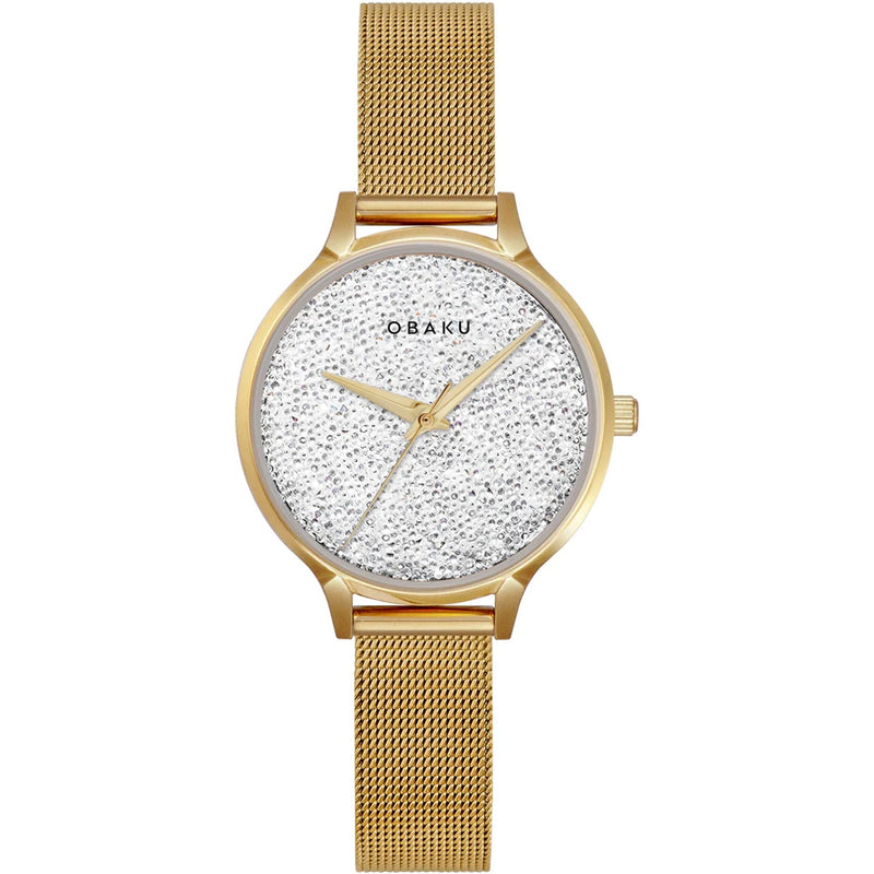 Bids.com Obaku Women's Stjerner Watches White Smoke