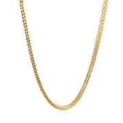 Bids.com 14k Yellow Gold Light Weight Wheat Chain (3.20 mm) Necklaces White Smoke 18 / Yellow Gold,20 / Yellow Gold,24 / Yellow Gold,26 / Yellow Gold