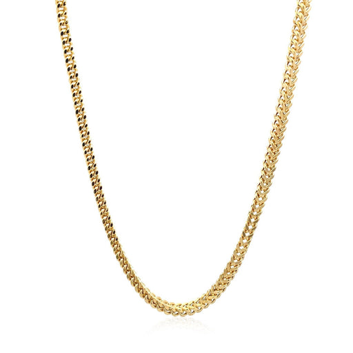 Bids.com 14k Yellow Gold Light Weight Wheat Chain (3.20 mm) Necklaces White Smoke 18 / Yellow Gold,20 / Yellow Gold,24 / Yellow Gold,26 / Yellow Gold