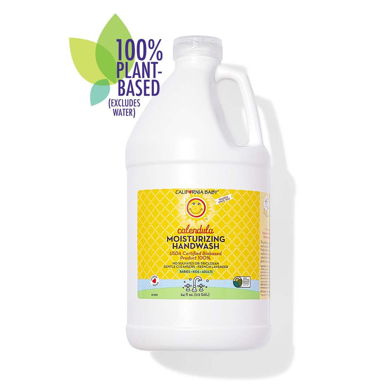 California Baby Calendula™ Moisturizing Handwash Handwash White Smoke 64oz/half gallon