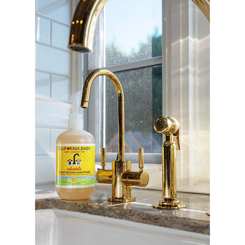 California Baby Calendula™ Moisturizing Handwash Handwash Gray 8.5oz/251mL,19oz/562mL,64oz/half gallon,2oz/59mL