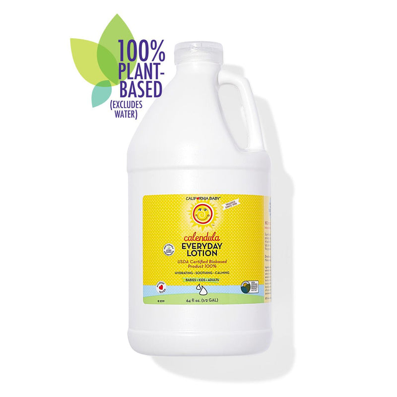 California Baby Calendula™ Everyday Lotion Lotions White Smoke 64oz/half gallon