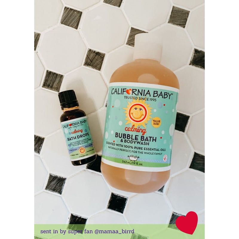 California Baby Calming™ Bubble Bath & Bodywash Bubble Bath Light Gray