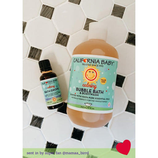 California Baby Calming™ Bubble Bath & Bodywash Bubble Bath Light Gray