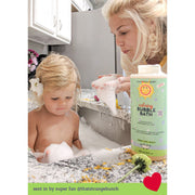 California Baby Calming™ Bubble Bath Bubble Bath White Smoke 13oz/384mL,64oz/half gallon,2oz/59mL
