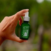 Activist Skincare Calming Force Clear Skin Serum Step 3: Treat Dark Olive Green Bottle (30 mL),Refill (30 mL)