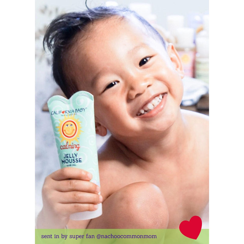California Baby Calming™ Jelly Mousse Hair Gel Hair Gel & Detangler Lavender 2.9oz/82g