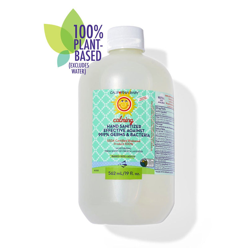 California Baby Hand Sanitizers Hand Sanitizer White Smoke 19oz/562mL Calming