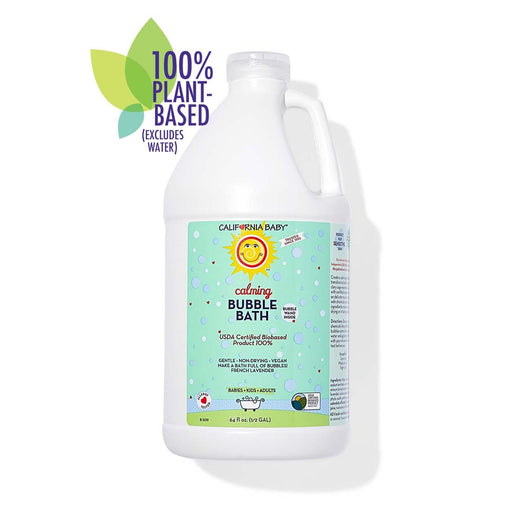 California Baby Calming™ Bubble Bath Bubble Bath White Smoke 64oz/half gallon