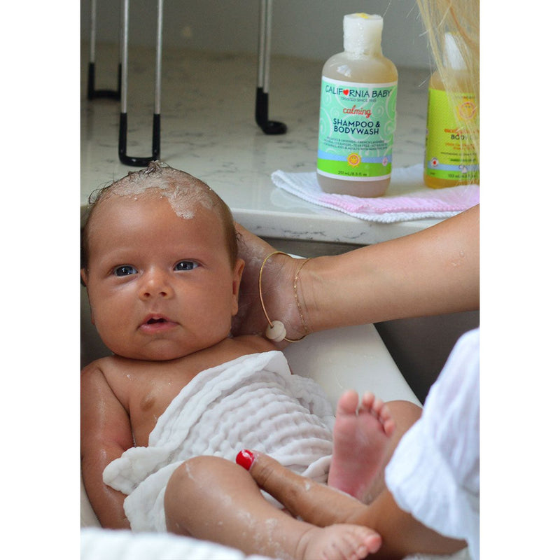 California Baby Calming™ Shampoo & Bodywash Shampoo & Bodywash Dark Olive Green 8.5oz/251mL,17.5oz/517mL,19oz/562mL,64oz/half gallon,2oz/59mL