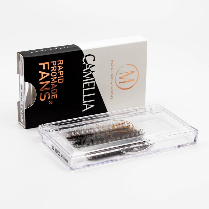 Mega Lash Academy Camellia 8D Rapid Promade Fans® Promade Fans White Smoke 0.05 / CC / 8/10/12,0.05 / CC / 9/11/13,0.05 / CC / 10/12/14,0.05 / CC / 11/13/15,0.05 / CC / 12/14/16,0.05 / CC / 13/15/17