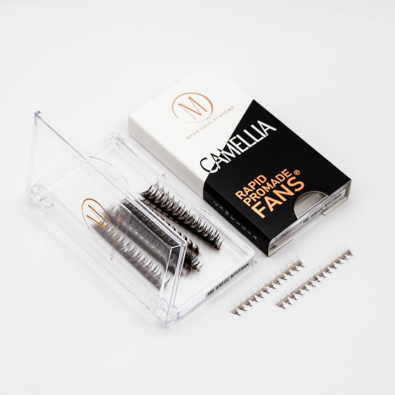 Mega Lash Academy Camellia 8D Rapid Promade Fans® Promade Fans Lavender 0.05 / CC / 8/10/12,0.05 / CC / 9/11/13,0.05 / CC / 10/12/14,0.05 / CC / 11/13/15,0.05 / CC / 12/14/16,0.05 / CC / 13/15/17