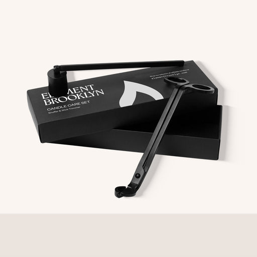 Element Brooklyn Candle Care Set Candle Accessories White Smoke