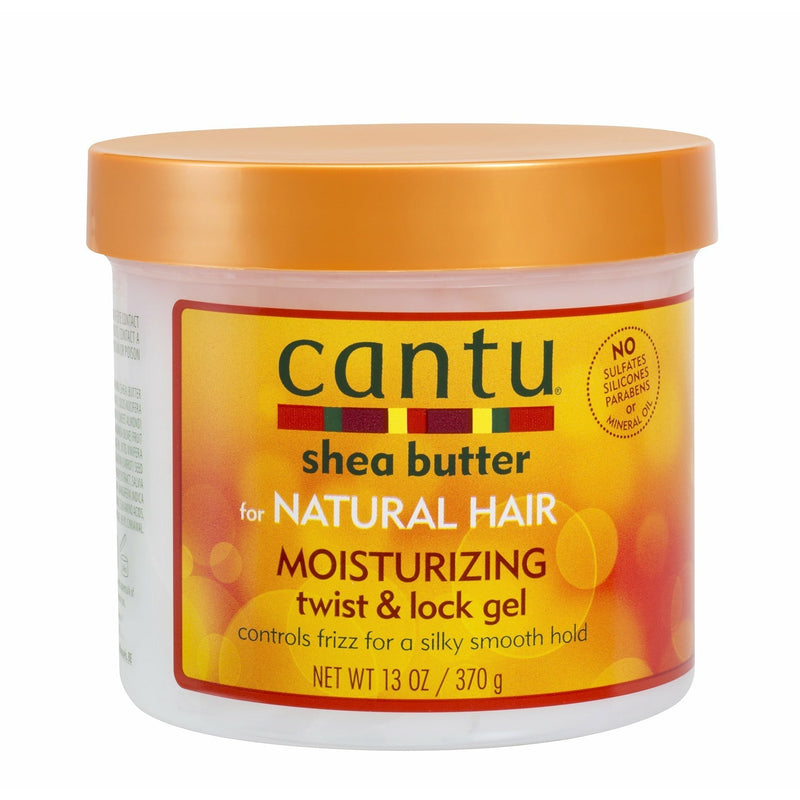 VIP Extensions Cantu Twist & Lock Gel, 13 oz Styling Gel White Smoke
