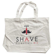 Shave Essentials Canvas Tote Bag Bag White Smoke