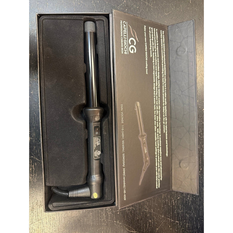 VIP Extensions Capelli Giochi Professional Curling Iron, 1 inch Curling Iron Dark Slate Gray