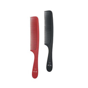 Shave Essentials Carbon Styling Comb Combs & Brushes White Smoke BLACK,RED