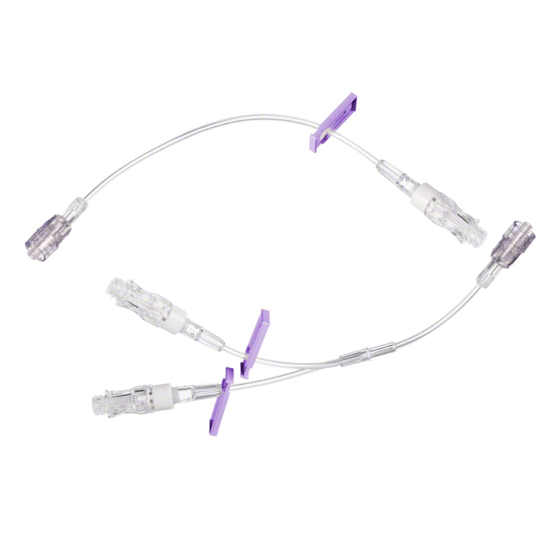 B. Braun Small Bore IV Extension Set with 1.2 Micron Filter (Case of 50) Medical Supplies White Smoke