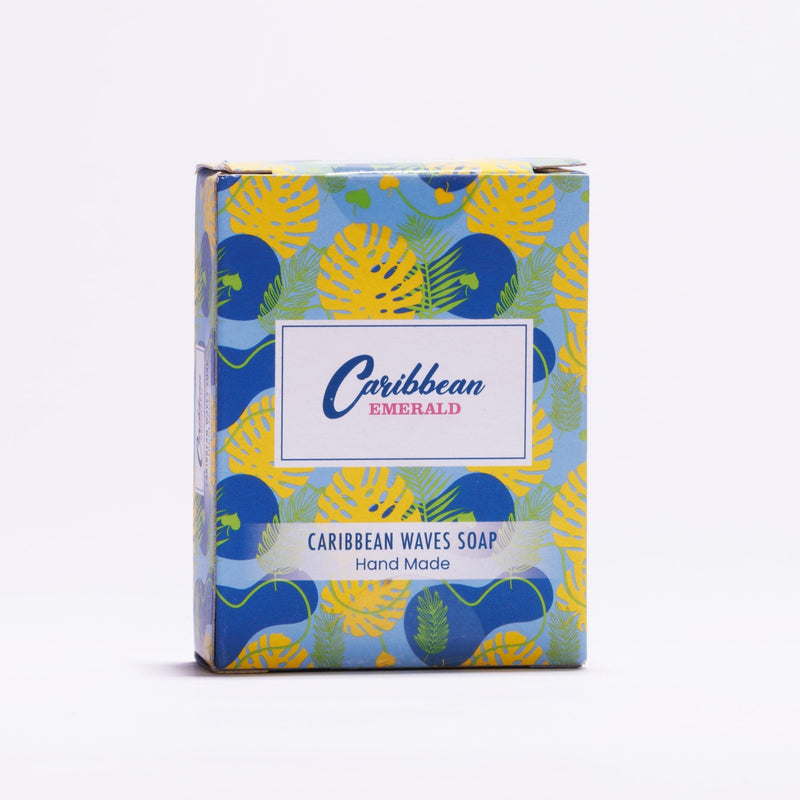 Caribbean Emerald Caribbean waves soap Soap Light Gray