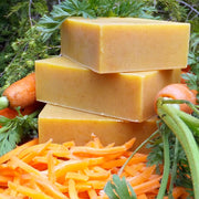 Chagrin Valley Soap & Salve Shampoo Bar: Carrot Milk & Honey Shampoo Bar Dark Khaki Travel Size Bar 1.7 oz