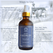 Clara & Fritz Tallow Shop Organic Castor Oil Facial Cleansers Lavender Single,2-Pack