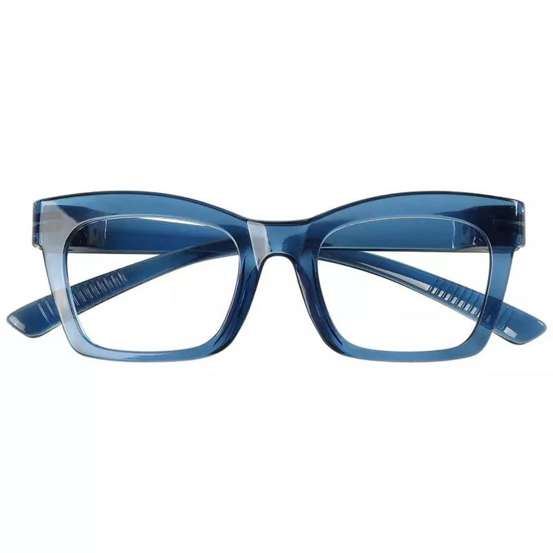 eyekeeper.com Cat-eye 30% Blue Light Blocking Glasses Metalless Screwless R2308-B15 Eyeglasses White Smoke Black / without magnification,Light Blue / without magnification,Green / without magnification,Rose / without magnification,Clear / without magnification,Red / without magnification
