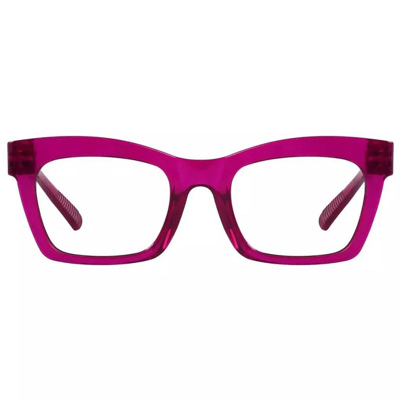 eyekeeper.com Cat-eye 30% Blue Light Blocking Glasses Metalless Screwless R2308-B15 Eyeglasses White Smoke Black / without magnification,Light Blue / without magnification,Green / without magnification,Rose / without magnification,Clear / without magnification,Red / without magnification