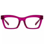 eyekeeper.com Cat-eye 30% Blue Light Blocking Glasses Metalless Screwless R2308-B15 Eyeglasses White Smoke Rose / without magnification