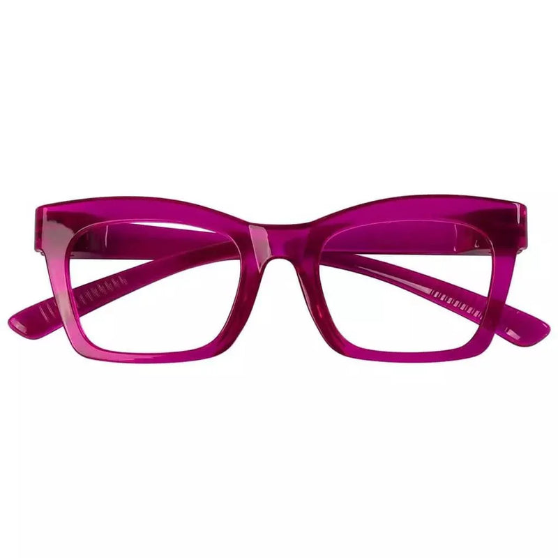 eyekeeper.com Cat-eye 30% Blue Light Blocking Glasses Metalless Screwless R2308-B15 Eyeglasses White Smoke Black / without magnification,Light Blue / without magnification,Green / without magnification,Rose / without magnification,Clear / without magnification,Red / without magnification