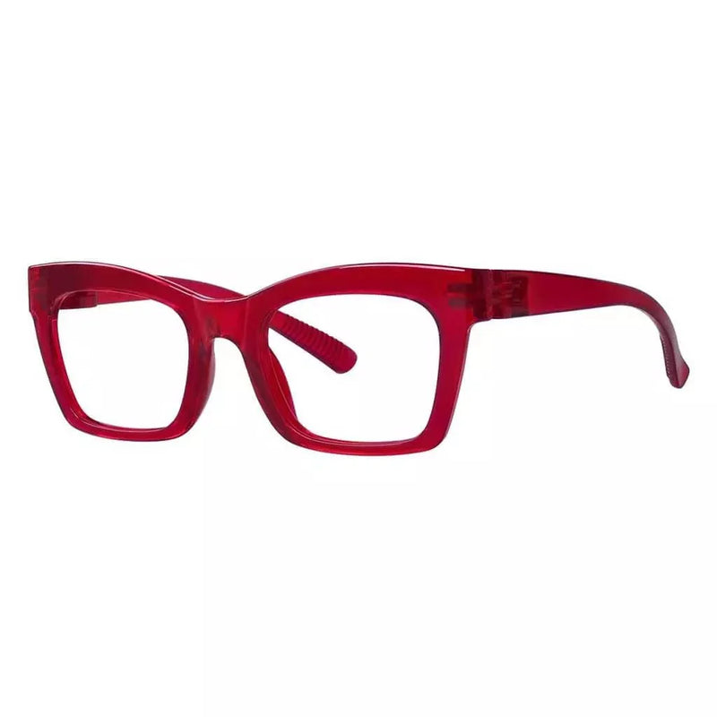 eyekeeper.com Cat-eye 30% Blue Light Blocking Glasses Metalless Screwless R2308-B15 Eyeglasses White Smoke Black / without magnification,Light Blue / without magnification,Green / without magnification,Rose / without magnification,Clear / without magnification,Red / without magnification