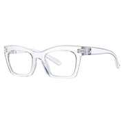 eyekeeper.com Cat-eye 30% Blue Light Blocking Glasses Metalless Screwless R2308-B15 Eyeglasses White Smoke Black / without magnification,Light Blue / without magnification,Green / without magnification,Rose / without magnification,Clear / without magnification,Red / without magnification