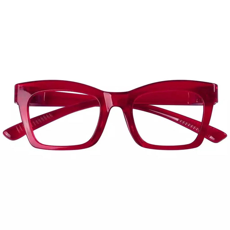 eyekeeper.com Cat-eye 30% Blue Light Blocking Glasses Metalless Screwless R2308-B15 Eyeglasses White Smoke Black / without magnification,Light Blue / without magnification,Green / without magnification,Rose / without magnification,Clear / without magnification,Red / without magnification