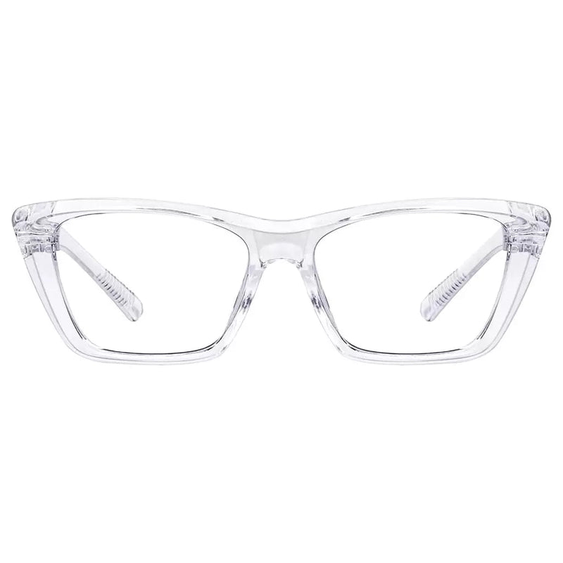 eyekeeper.com Cat-eye 30% Blue Light Blocking Metalless Screwless Glasses R2514-B15 Eyeglasses White Smoke Black / without magnification,Clear / without magnification,Green / without magnification,Purple / without magnification,Red / without magnification,Pink / without magnification
