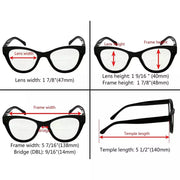 eyekeeper.com Cat-eye Bifocal Reading Glasses Thicker Frame Readers BR9108 Eyeglasses White Smoke Red / +1.00,Red / +1.50,Red / +2.00,Red / +2.50,Red / +3.00,Black / +1.00,Black / +1.50,Black / +2.00,Black / +2.50,Black / +3.00,Clear / +1.00,Clear / +1.50,Clear / +2.00,Clear / +2.50,Clear / +3.00,Tortoise / +1.00,Tortoise / +1.50,Tortoise / +2.00,Tort