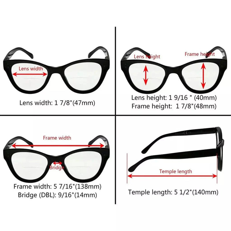 eyekeeper.com Cat-eye Bifocal Reading Glasses Thicker Frame Readers BR9108 Eyeglasses White Smoke Red / +1.00,Red / +1.50,Red / +2.00,Red / +2.50,Red / +3.00,Black / +1.00,Black / +1.50,Black / +2.00,Black / +2.50,Black / +3.00,Clear / +1.00,Clear / +1.50,Clear / +2.00,Clear / +2.50,Clear / +3.00,Tortoise / +1.00,Tortoise / +1.50,Tortoise / +2.00,Tort