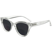 eyekeeper.com Cat-eye Bifocal Sunglasses Thicker Frame Reading Glasses SBR9108 Sunglasses White Smoke Clear / +1.00,Clear / +1.50,Clear / +2.00,Clear / +3.00