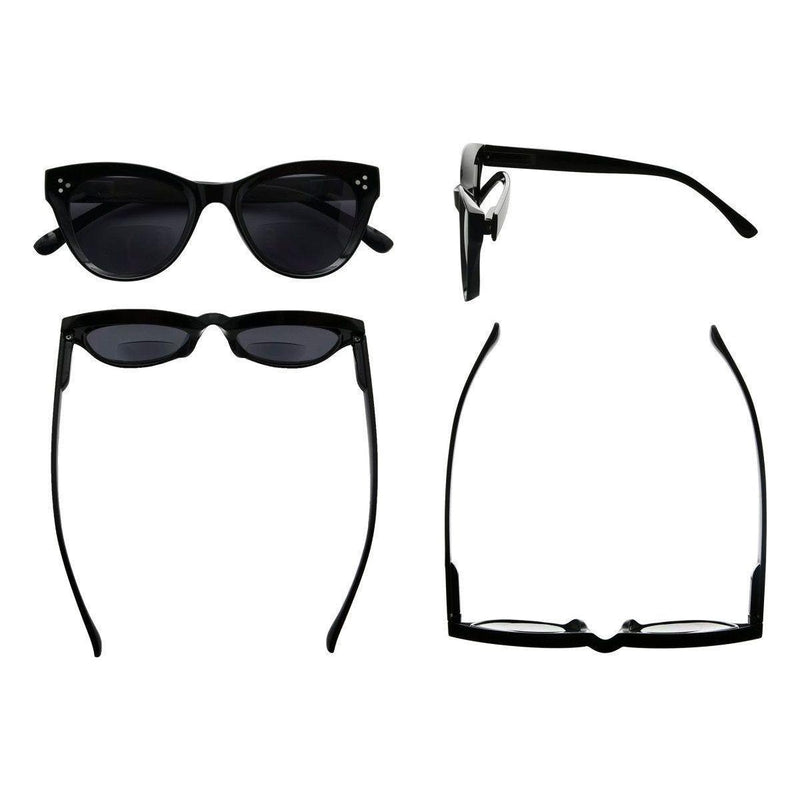 eyekeeper.com Cat-eye Bifocal Sunglasses Thicker Frame Reading Glasses SBR9108 Sunglasses Black Red / +1.00,Red / +1.50,Red / +2.00,Red / +3.00,Black / +1.00,Black / +1.50,Black / +2.00,Black / +3.00,Clear / +1.00,Clear / +1.50,Clear / +2.00,Clear / +3.00,Tortoise / +1.00,Tortoise / +1.50,Tortoise / +2.00,Tortoise / +2.50,Tortoise / +3.00
