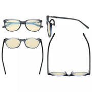eyekeeper.com Cat-eye Blue Light Blocking Eyeglasses BC1901-BB60 Eyeglasses White Smoke Black / without magnification,Champagne / without magnification,Clear / without magnification,Tortoise / without magnification,Grey / without magnification