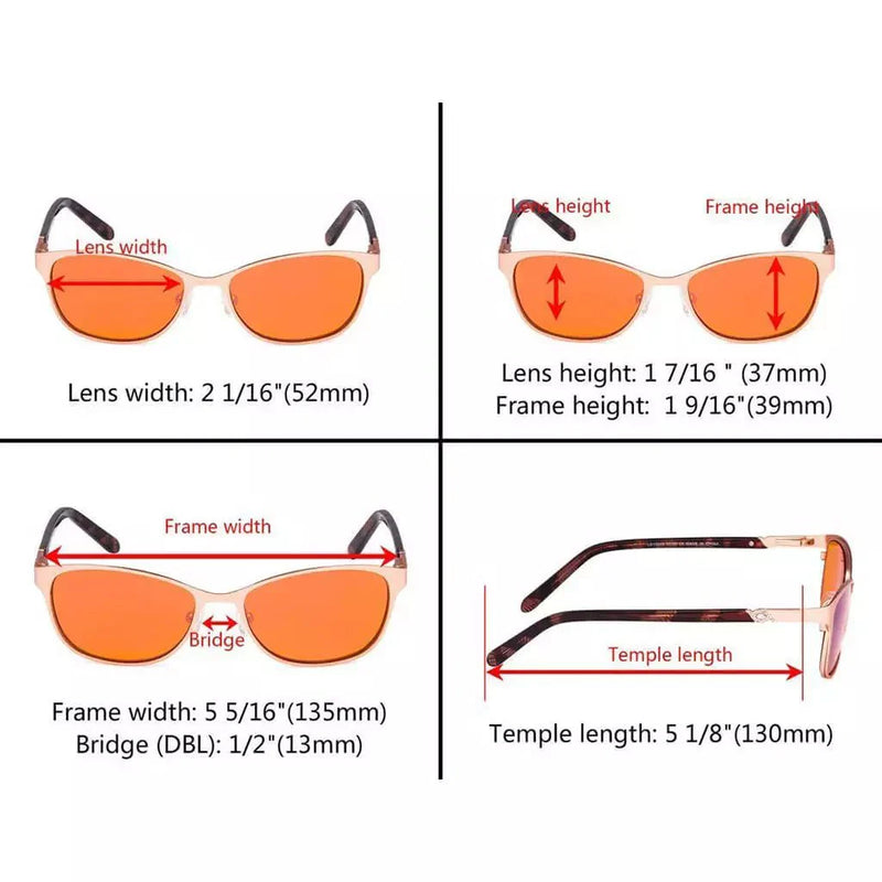 eyekeeper.com Cat-eye Blue Light Blocking Reading Glasses LX17013 Eyeglasses White Smoke Black / without magnification,Black / +0.50,Black / +0.75,Black / +1.00,Black / +1.25,Black / +1.50,Black / +1.75,Black / +2.00,Gold / without magnification,Gold / +0.50,Gold / +0.75,Gold / +1.00,Gold / +1.25,Gold / +1.50,Gold / +1.75,Gold / +2.00,Gunmeta