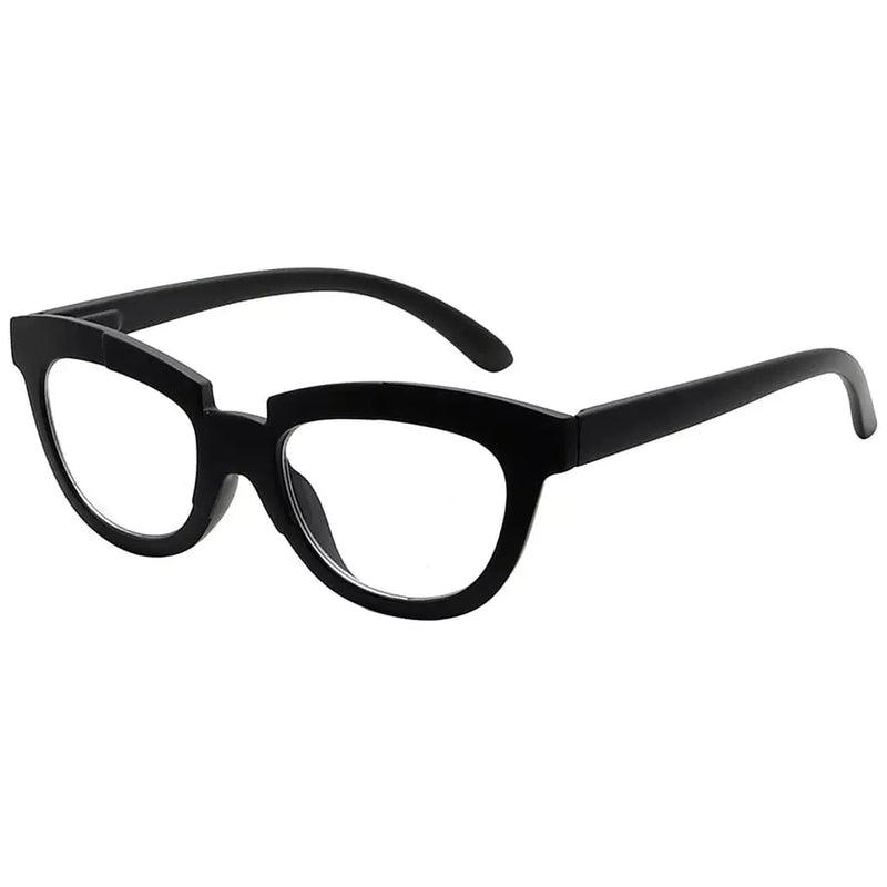 eyekeeper.com Cat-eye Reading Glasses Stylish Readers R2102 Eyeglasses White Smoke Black / without magnification,Black / +0.50,Black / +0.75,Black / +1.00,Black / +1.25,Black / +1.50,Black / +1.75,Black / +2.00,Black / +2.25,Black / +2.50,Black / +2.75,Black / +3.00,Black / +3.25,Black / +3.50,Black / +3.75,Black / +4.00,Clear / without