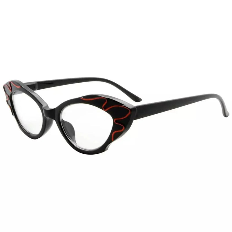 eyekeeper.com Cat-eye Reading Glasses Stylish Readers R2116 Eyeglasses White Smoke Black / without magnification,Black / +0.50,Black / +0.75,Black / +1.00,Black / +1.25,Black / +1.50,Black / +1.75,Black / +2.00,Black / +2.25,Black / +2.50,Black / +2.75,Black / +3.00,Black / +3.25,Black / +3.50,Black / +3.75,Black / +4.00,Rose / without