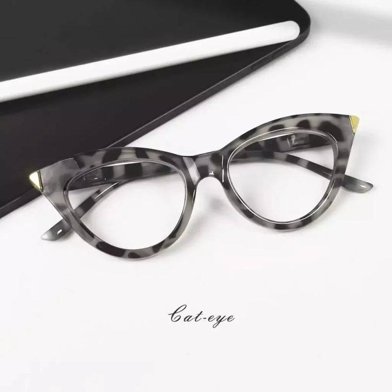 eyekeeper.com Cat-eye Reading Glasses Stylish Readers R2103 Eyeglasses White Smoke Black / without magnification,Black / +0.50,Black / +0.75,Black / +1.00,Black / +1.25,Black / +1.50,Black / +1.75,Black / +2.00,Black / +2.25,Black / +2.50,Black / +3.00,Black / +3.25,Black / +3.50,Black / +3.75,Black / +4.00,Clear / without magnification