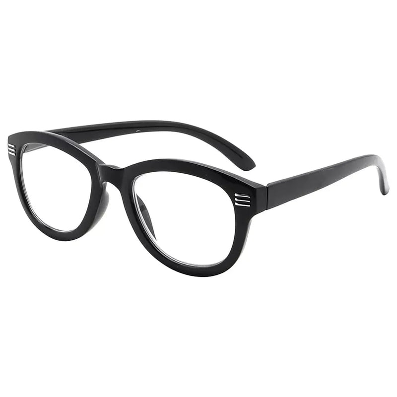 eyekeeper.com Cat-eye Stylish Reading Glasses R2107 Eyeglasses White Smoke Black / without magnification,Black / +0.50,Black / +0.75,Black / +1.00,Black / +1.25,Black / +1.50,Black / +1.75,Black / +2.00,Black / +2.25,Black / +2.50,Black / +2.75,Black / +3.00,Black / +3.25,Black / +3.50,Black / +3.75,Black / +4.00,Grey Lens / wit