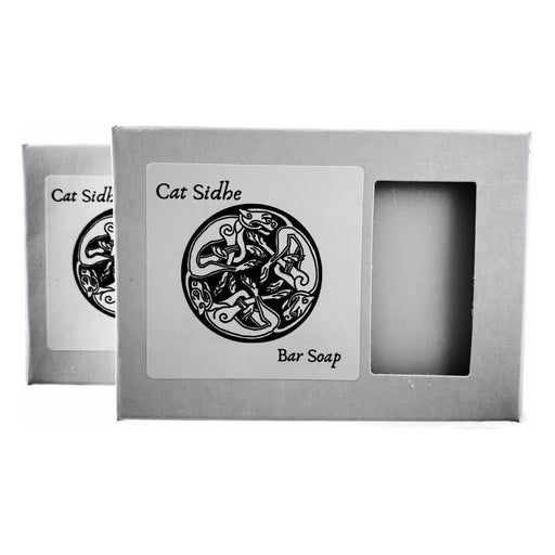 Murphy and McNeil Cat Sidhe Bar Soap - by Murphy and McNeil Bath Soap Gray One Bar (5.0oz),Two Bars (5.0oz x 2)