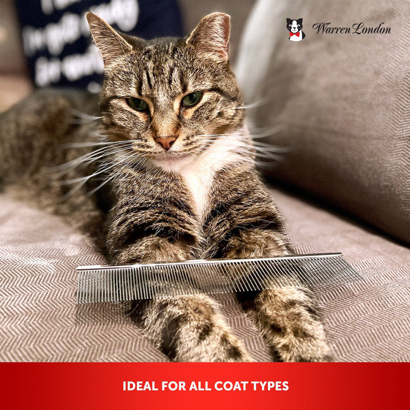 Warren London Cool Cat Comb Pet Combs & Brushes Rosy Brown